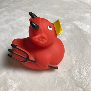 Rubber devil ducky